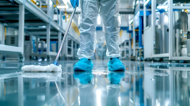 arbeiter in schutzau