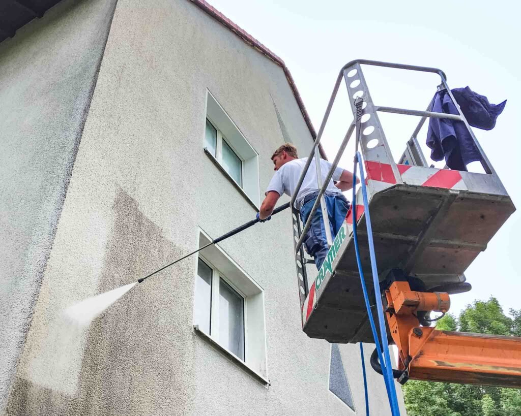 Fassadenreinigung eth fassadenreinigung 2 niederdruckspuelen